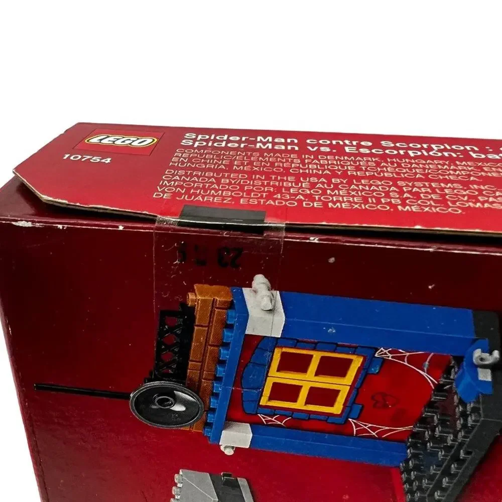 LEGO 4+ Spider-Man Vs. Scorpion Street Showdown 10754